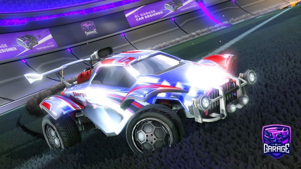 A Rocket League car design from Cptn_Lacop