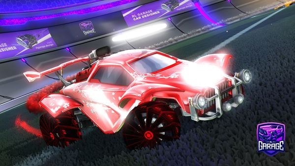 A Rocket League car design from D4RKNinjaCat