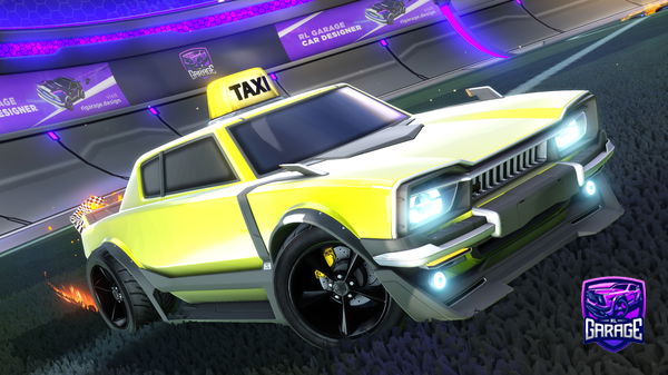 A Rocket League car design from RocketLeaguePro77