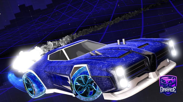 A Rocket League car design from Prockett