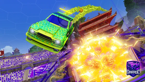 A Rocket League car design from LarryMarry