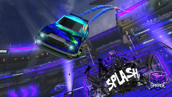 A Rocket League car design from 1st_Shafiq