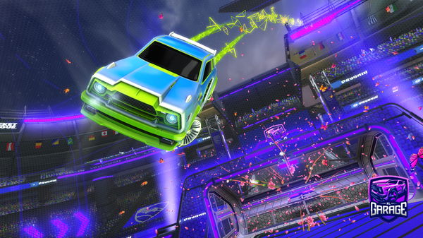 A Rocket League car design from Danicroboy