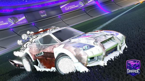 A Rocket League car design from Tenchoxdd