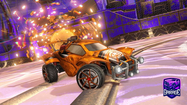 A Rocket League car design from Together-laser7