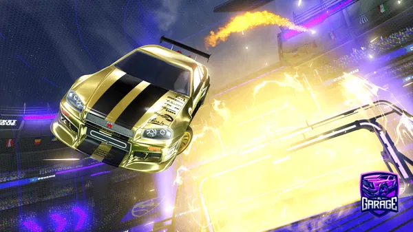 A Rocket League car design from mallygeezjr