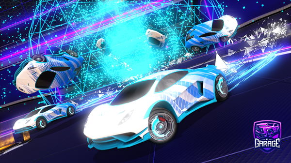 A Rocket League car design from Joshbarker