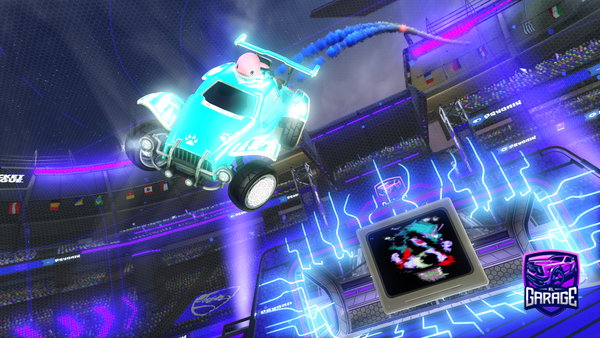 A Rocket League car design from llhammza