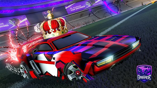A Rocket League car design from Power_Gaming_Fr