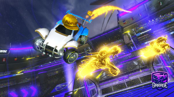 A Rocket League car design from Mobura