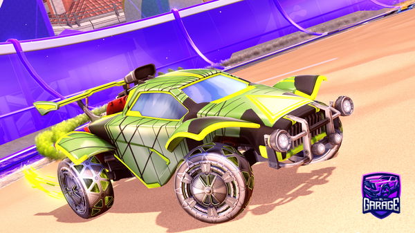 A Rocket League car design from GorTheGodd