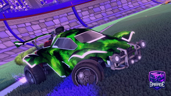 A Rocket League car design from Pulse_Arzyy