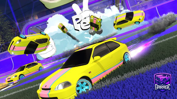 A Rocket League car design from javva