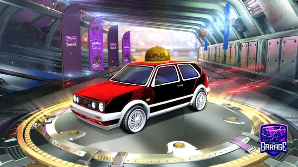 A Rocket League car design from Crazy_Cars