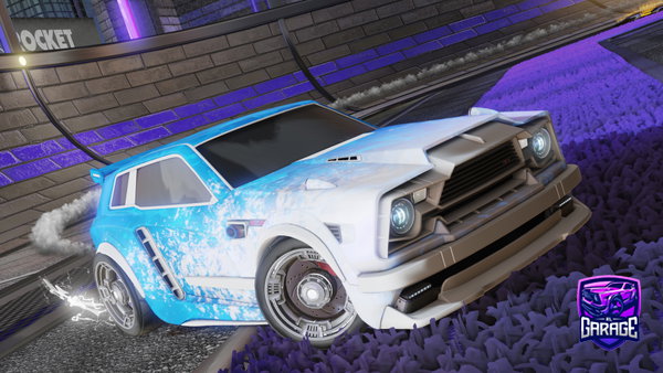 A Rocket League car design from ZxroIII