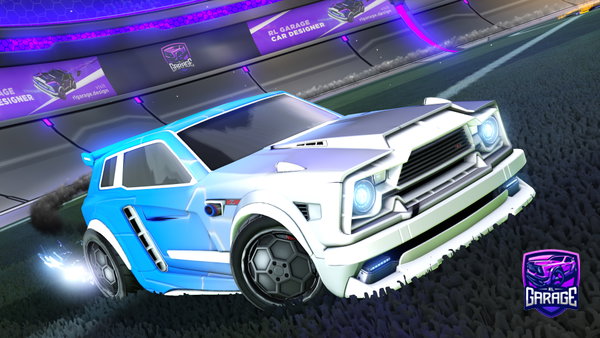 A Rocket League car design from Snehit