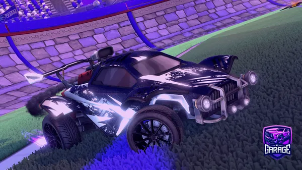 A Rocket League car design from SunkRL