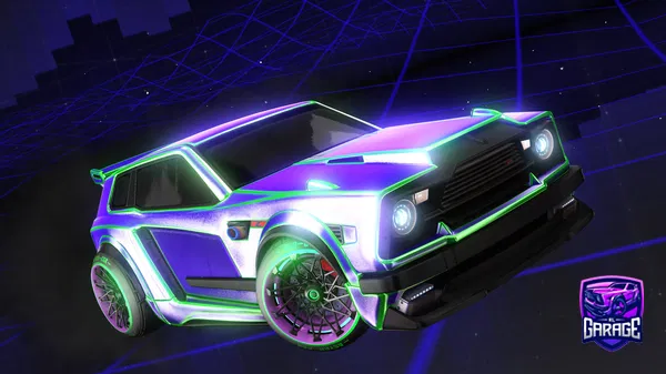 A Rocket League car design from milkywayfr