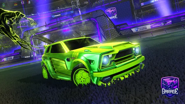 A Rocket League car design from Mrokop