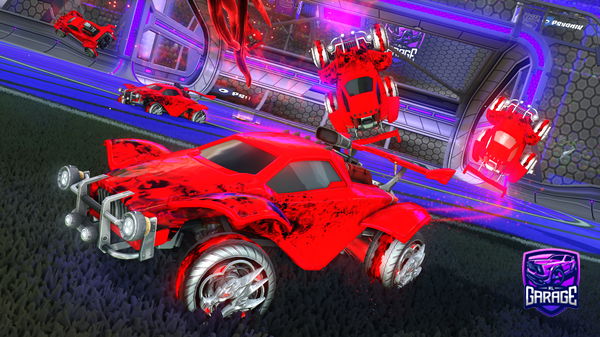 A Rocket League car design from rl_galaxy