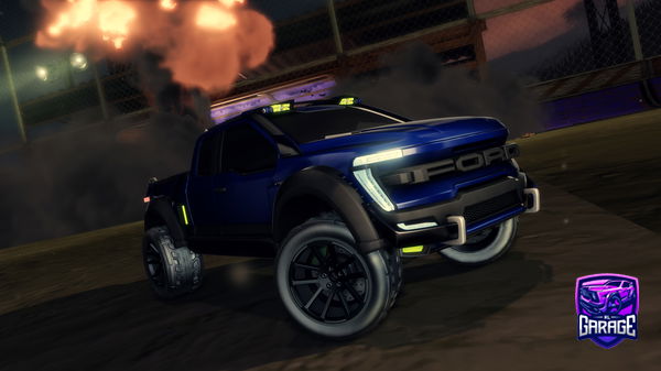 A Rocket League car design from ShaZeRaa