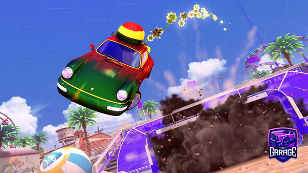 A Rocket League car design from HashxSundae710