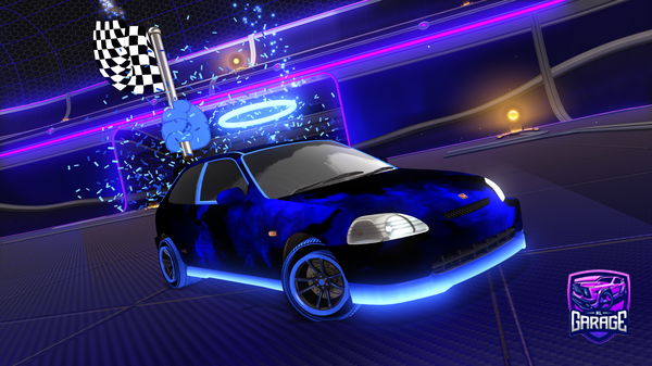 A Rocket League car design from Coldhd93k