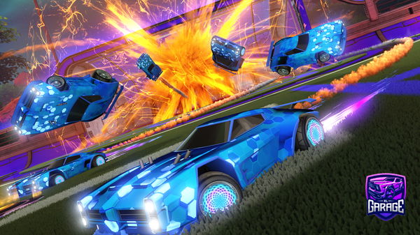 A Rocket League car design from mydect