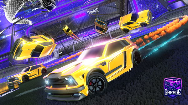 A Rocket League car design from LeKriliq