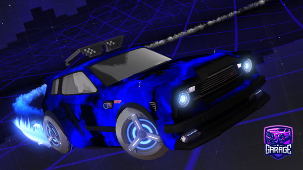 A Rocket League car design from Karolenkoo