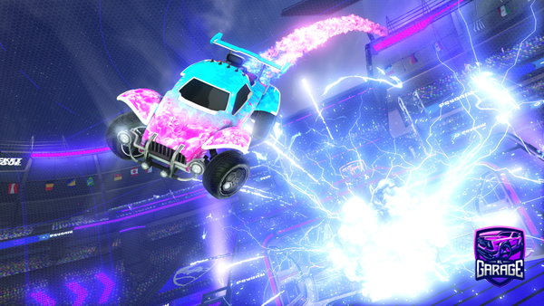 A Rocket League car design from GreedyPig9707