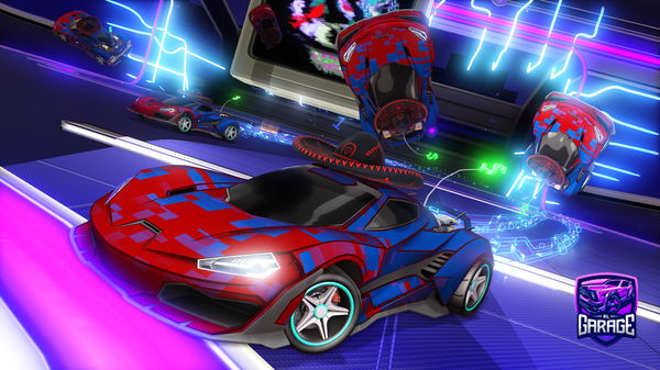 A Rocket League car design from enoughkitchen07