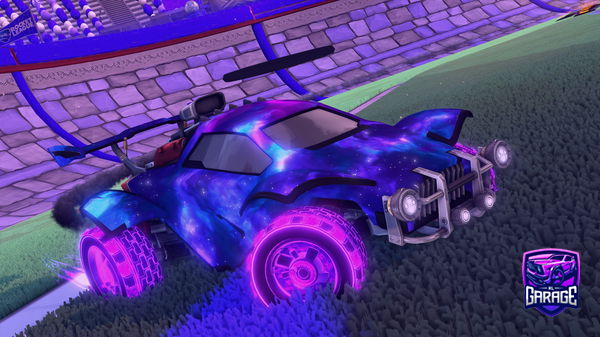 A Rocket League car design from Evildragonlive