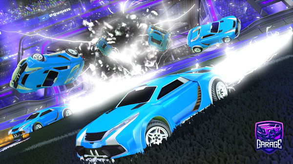 A Rocket League car design from _Hiryuu_