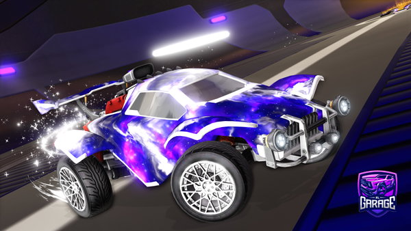 A Rocket League car design from samurokan