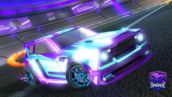 A Rocket League car design from Kibarl