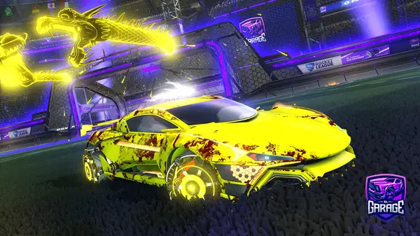 A Rocket League car design from Vasilooooous