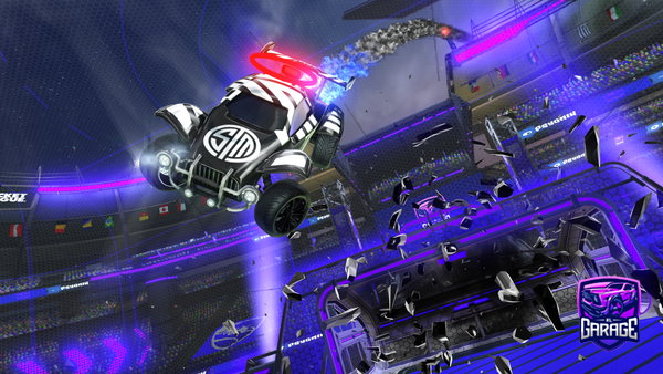 A Rocket League car design from nebadi