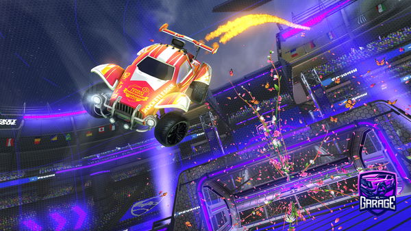 A Rocket League car design from Skedkniv