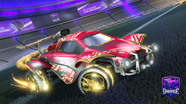 A Rocket League car design from sutton24