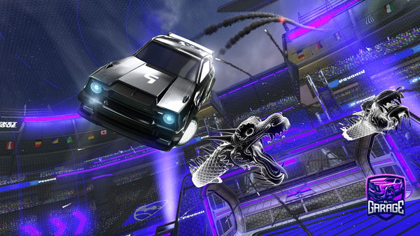 A Rocket League car design from ItsInfinityTV