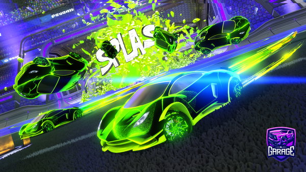 A Rocket League car design from Malm1n