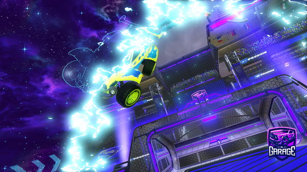 A Rocket League car design from Briosel99