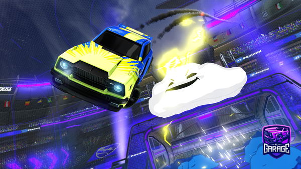 A Rocket League car design from raaloor160