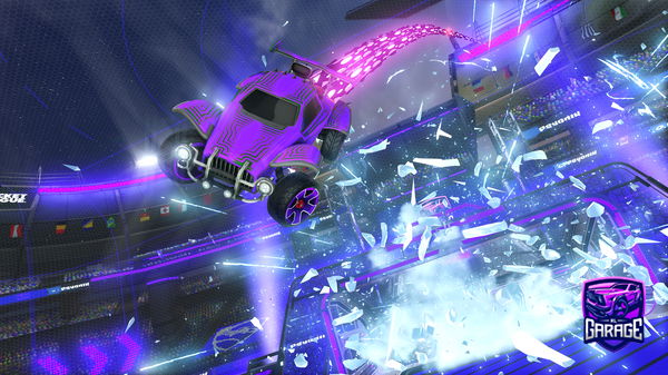 A Rocket League car design from Voidwalker2045