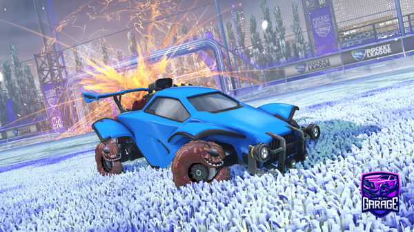 A Rocket League car design from JSLAK