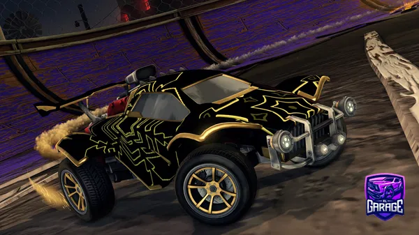 A Rocket League car design from Becienzo88