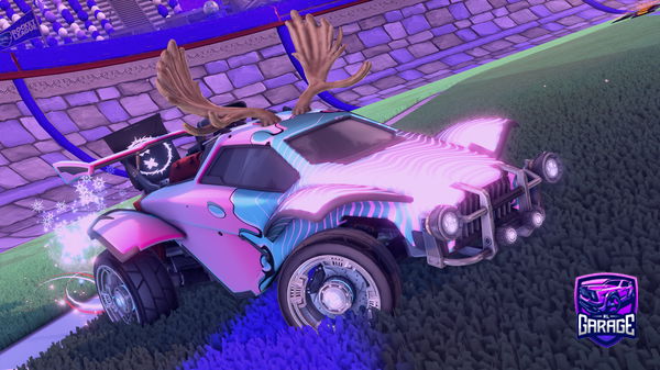 A Rocket League car design from Roy038