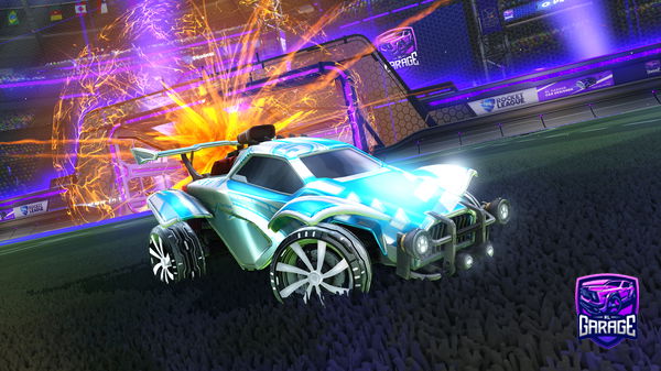 A Rocket League car design from Desiq