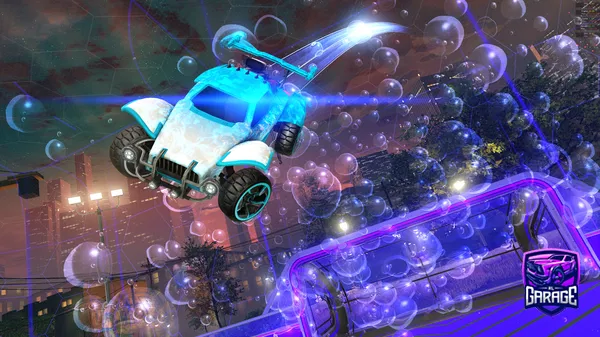 A Rocket League car design from Rohff